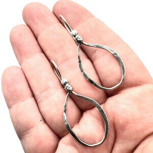 Silpada Womans Earrings Sterling Silver Chandelier Pierced W1551 Lasso Loop